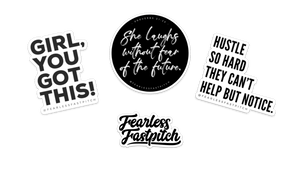 FREE FEARLESS Stickers - Random Assortment
