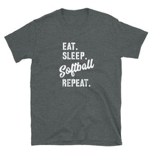 Eat Sleep Softball T-shirt